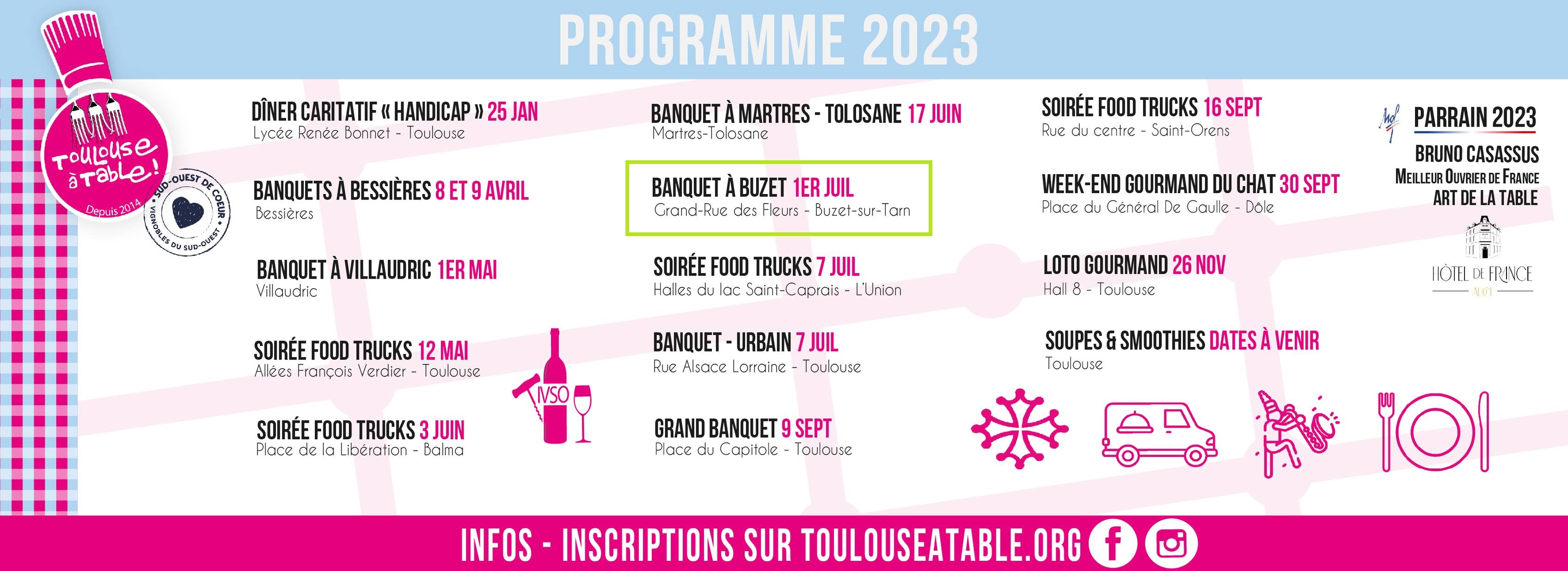 Banquet de Buzet Buzet sur Tarn